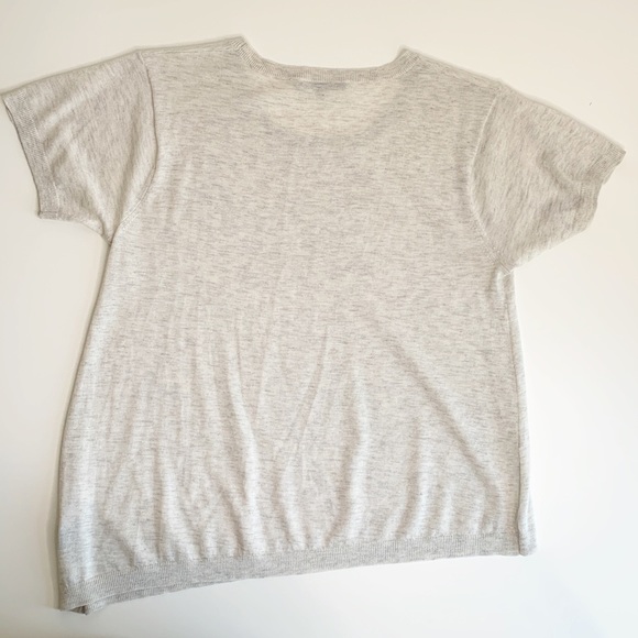 SCOOP NYC CREAM WOOL PULLOVER SWEATER - Picture 6 of 6